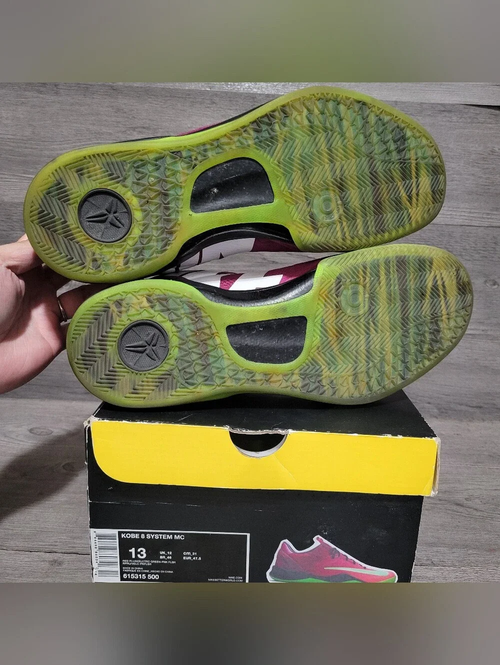 *PROMO SAMPLES* Nike Kobe 8 Mambacurial size 13 Men's 615315-500